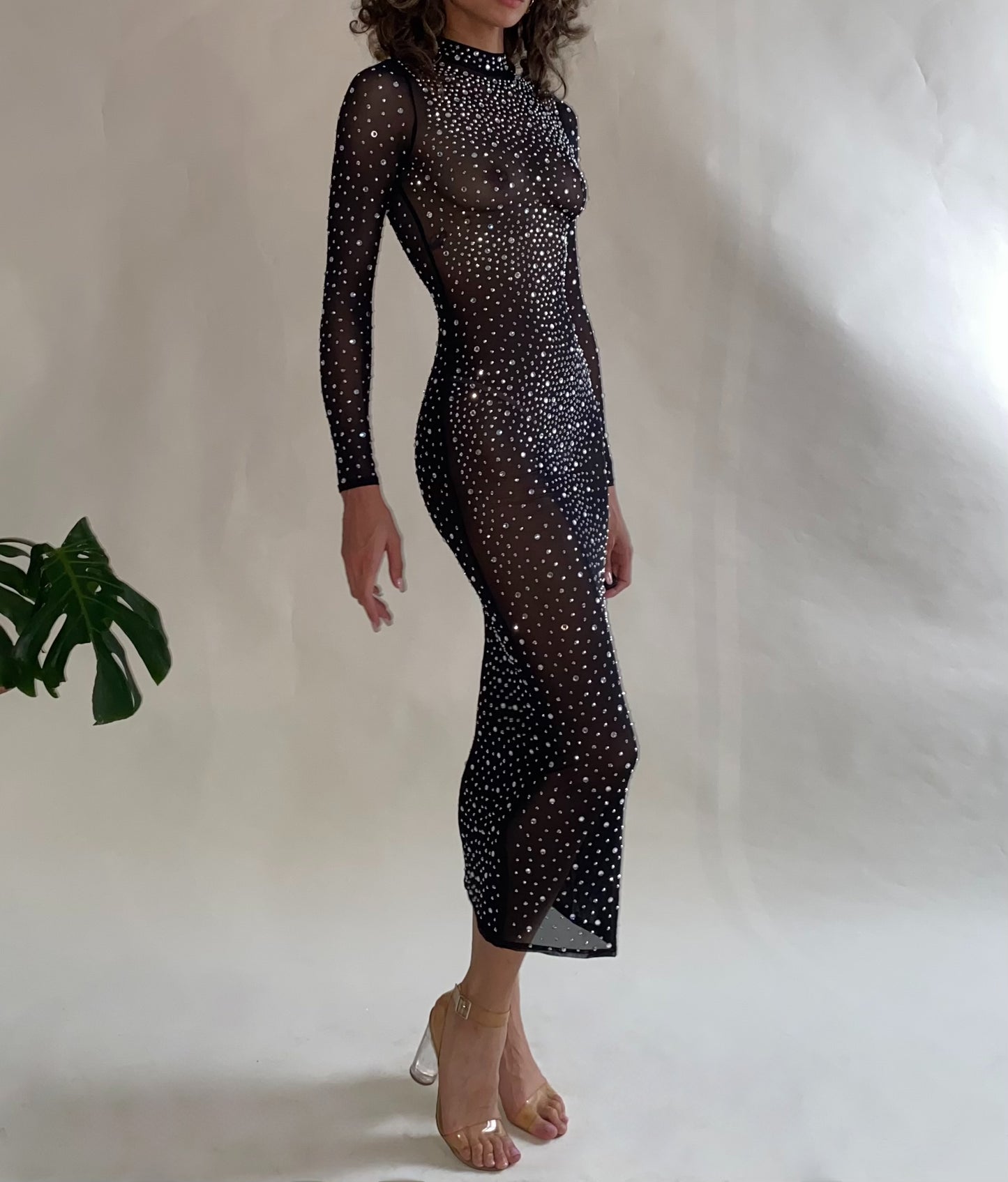 The Dripped in Diamonds Dress