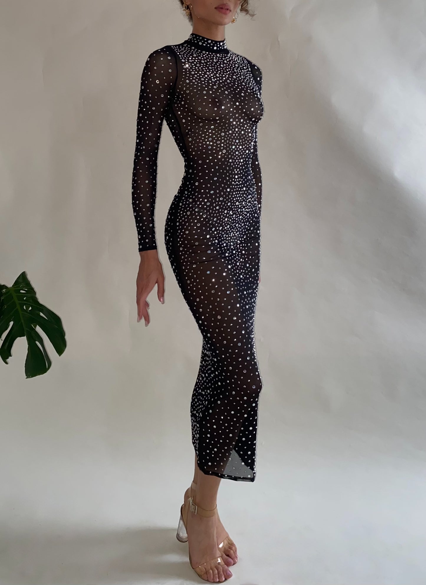 The Dripped in Diamonds Dress