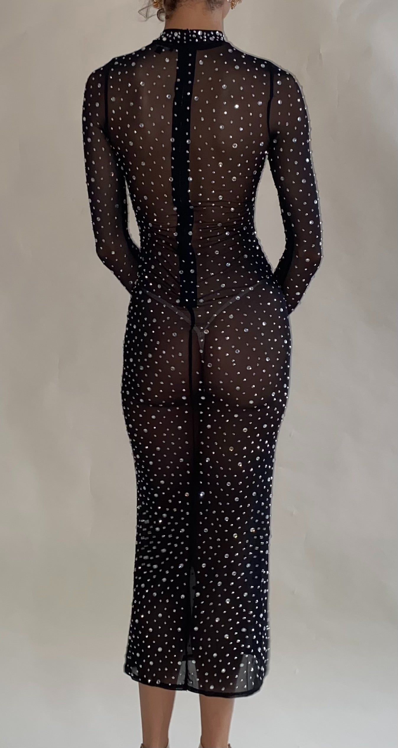The Dripped in Diamonds Dress